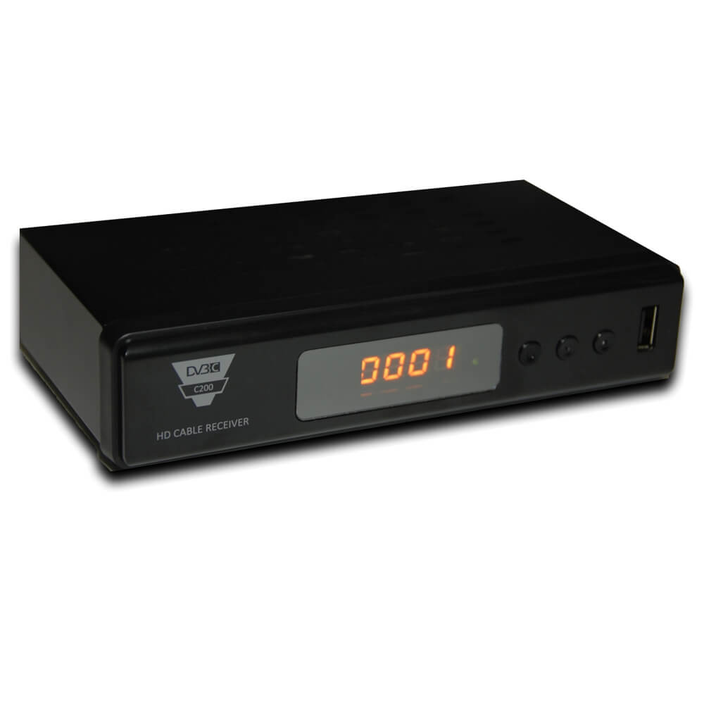 DVB-C kblov set-top box Opticum HD C200