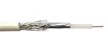 Kabel koaxiln Twin KH8-100 / 100m / 2x 5 mm /